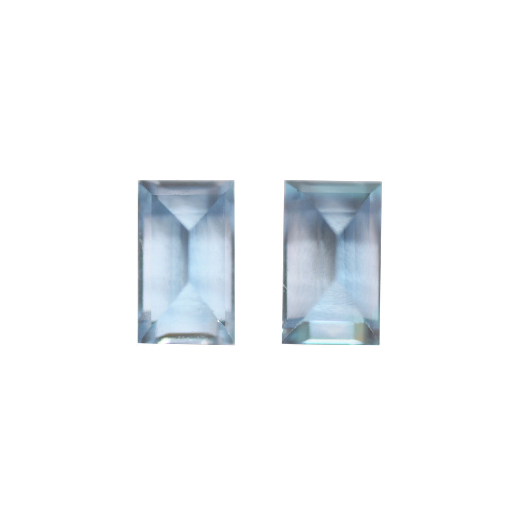Aquamarine 2.16ct Greenish Blue Rectangle