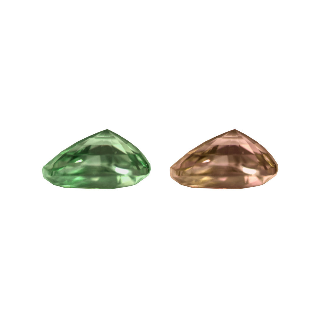 Alexandrite 1.57ct Green-Pinkish Red Cushion