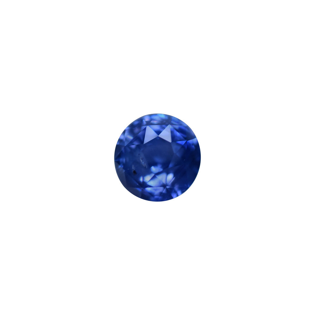 2.36ct Natural Blue Round Blue Sapphire