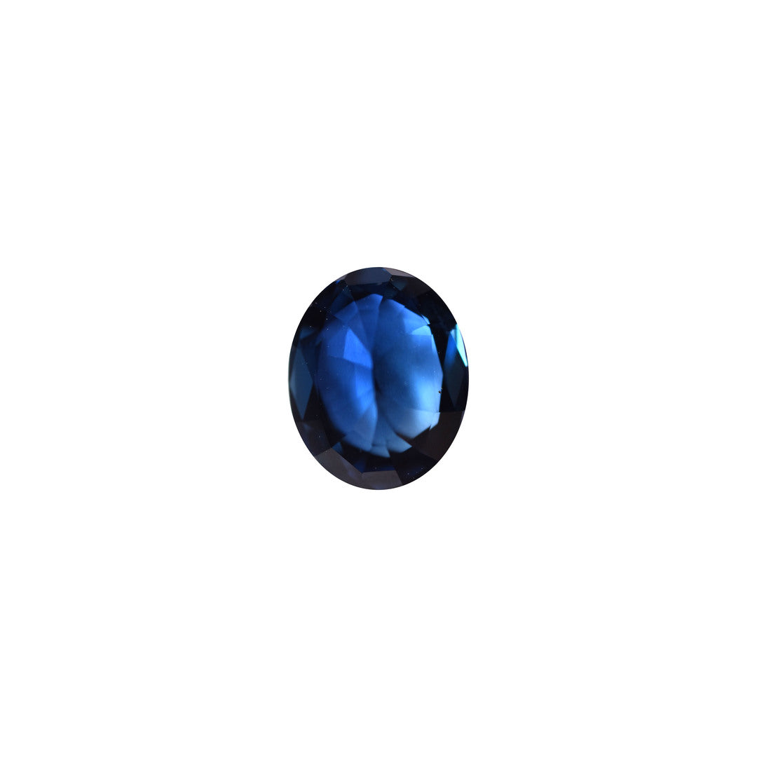 1.37ct Natural Royal Blue Oval Blue Sapphire