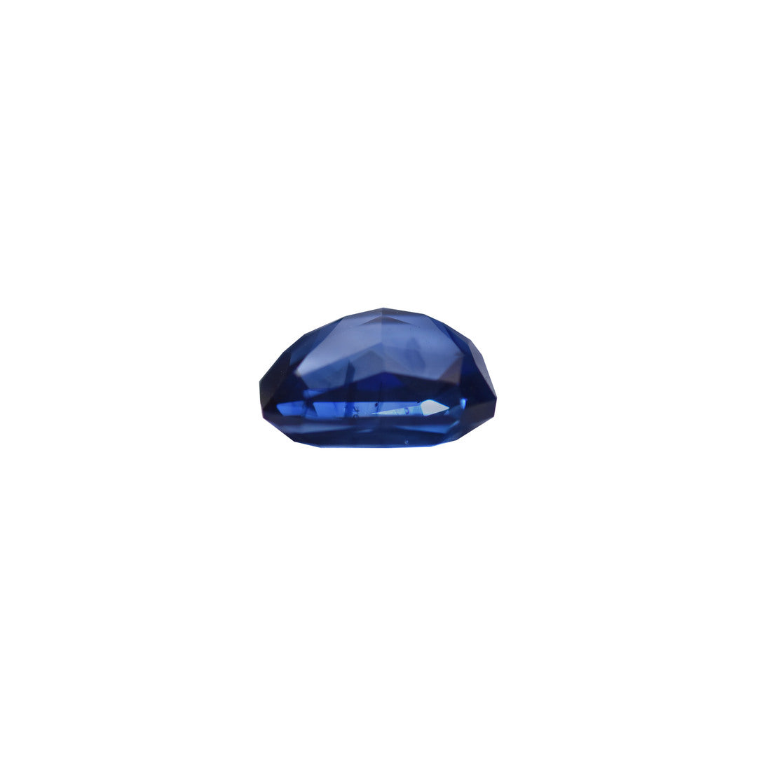 1.28ct Natural Vivid Blue Octagon Blue Sapphire