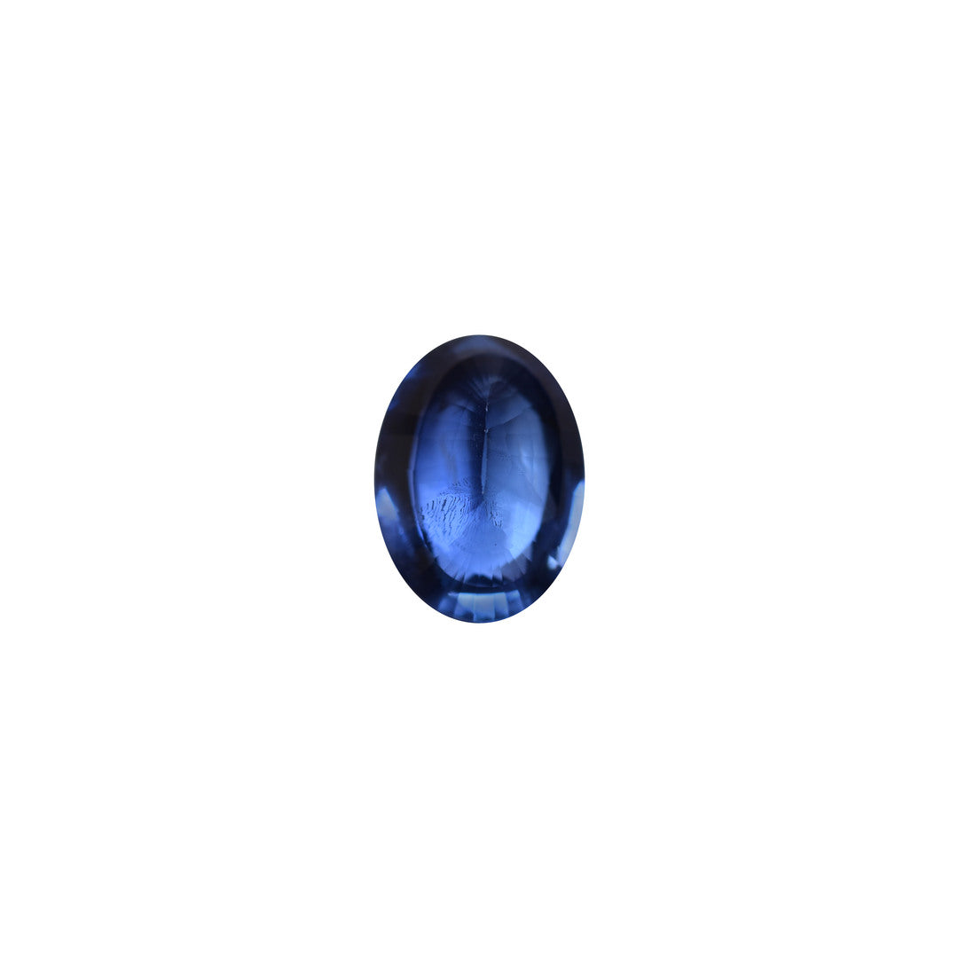 2.46ct Natural Blue Oval Blue Sapphire