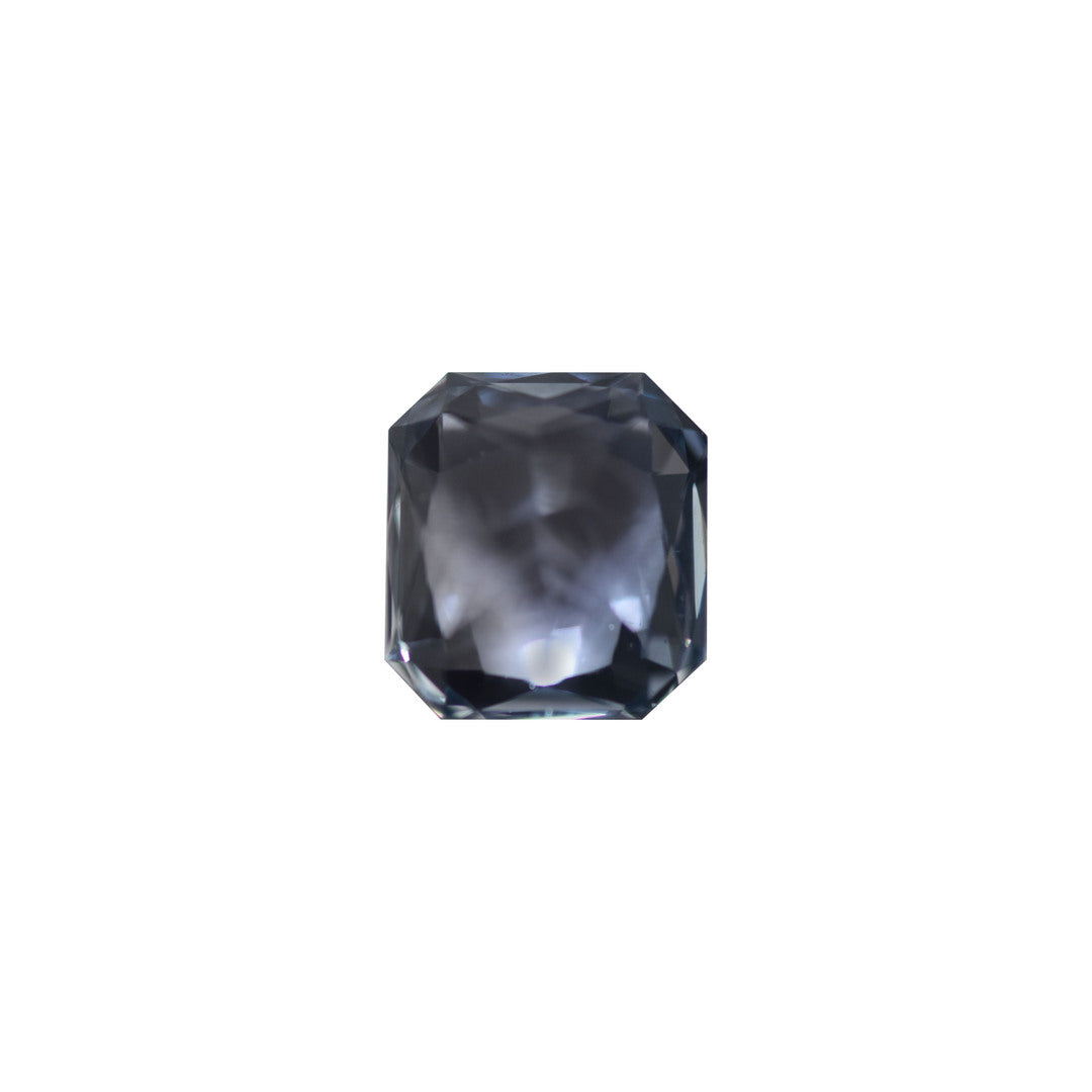 1.68ct Natural Greenish Blue Octagon Blue Sapphire