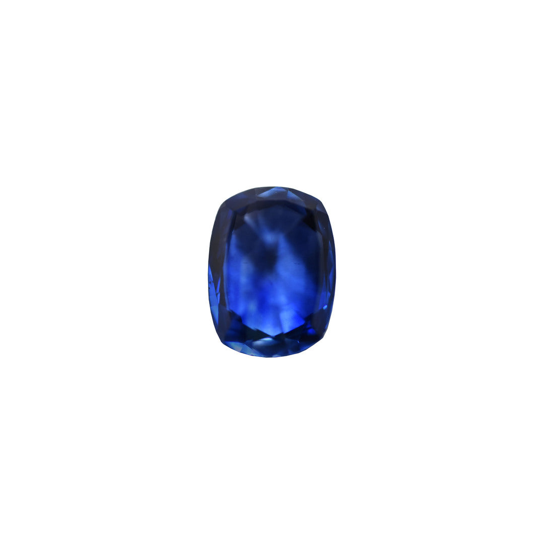 Blue Sapphire 2.25ct RB Cushion Heated