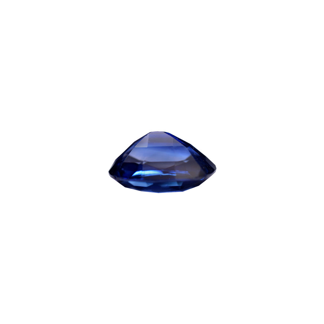 Blue Sapphire 2.25ct RB Cushion Heated