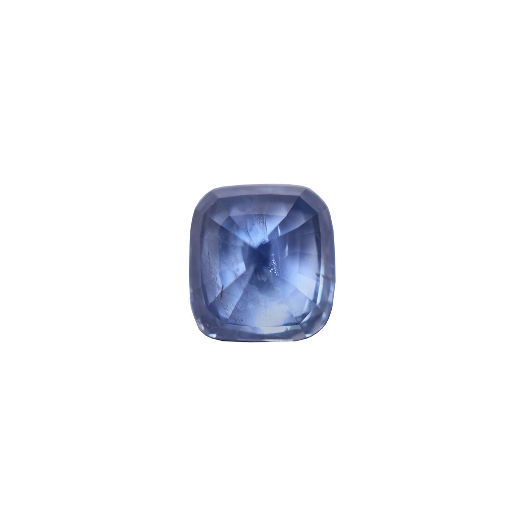 2.07ct Natural Blue Cushion Blue Sapphire