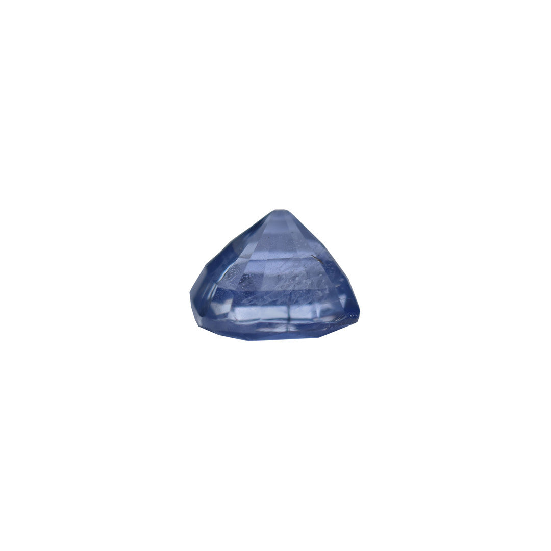 2.07ct Natural Blue Cushion Blue Sapphire