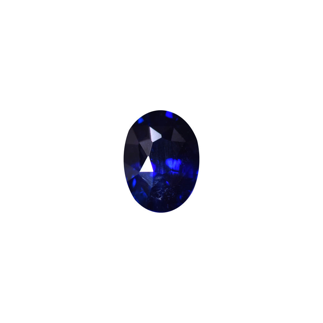 1.53ct Natural Royal Blue Oval Blue Sapphire