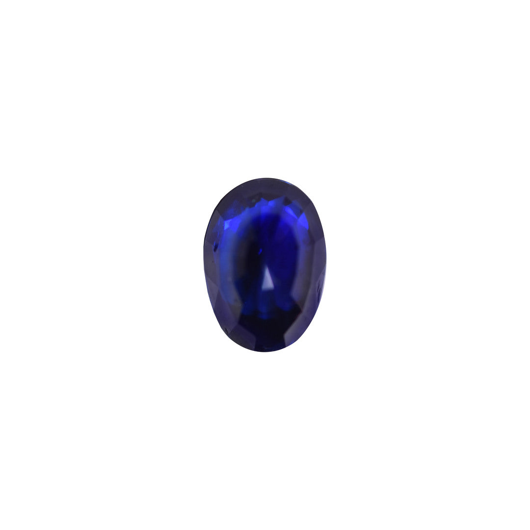 1.53ct Natural Royal Blue Oval Blue Sapphire