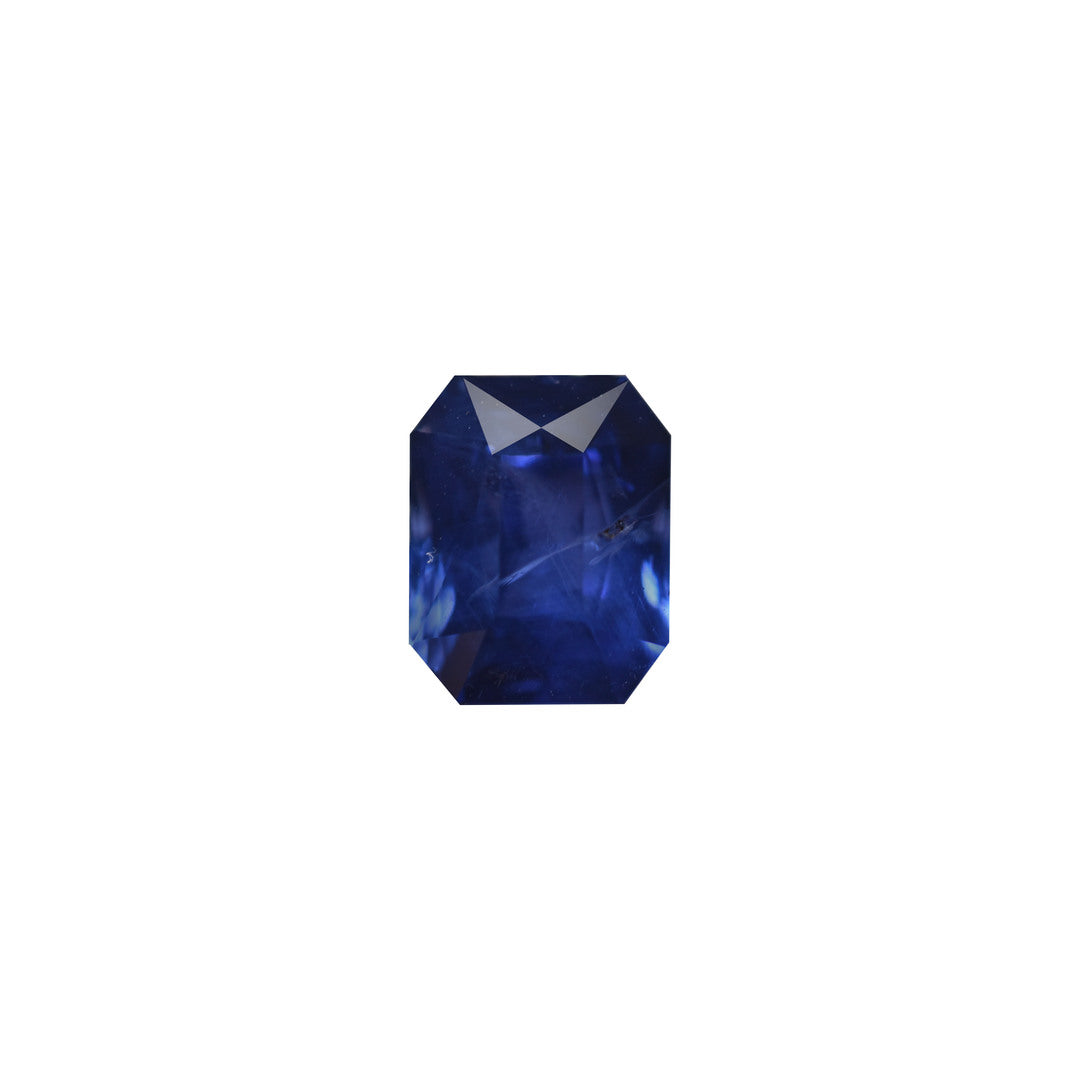 2.90ct Natural Cornflower Blue Octagon Blue Sapphire