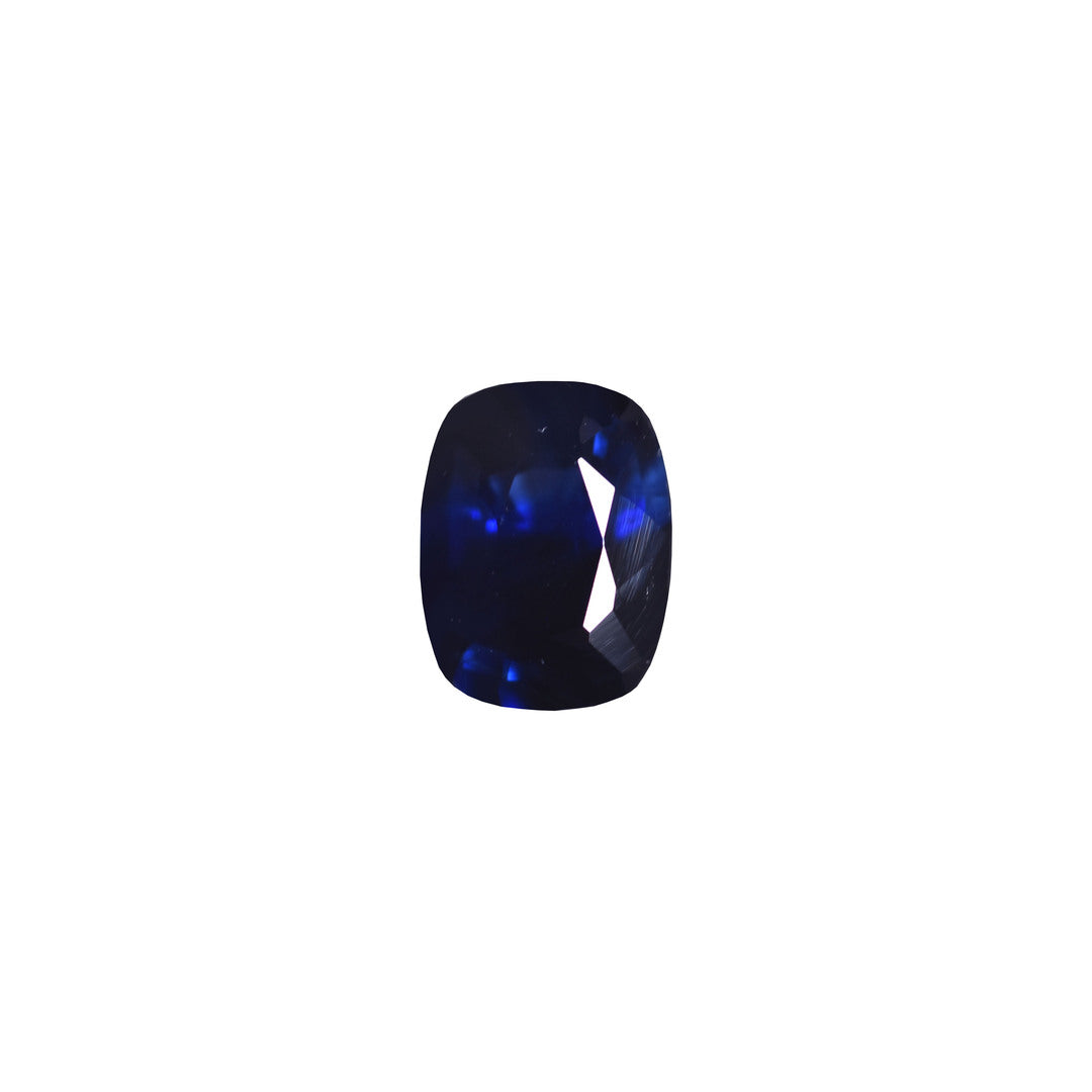 1.20ct Natural Royal Blue Rectangular Blue Sapphire