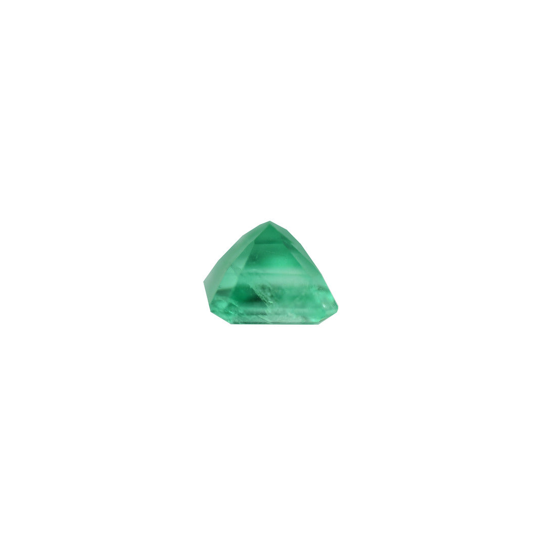 Emerald 0.79ct Vivid Green Octagon (Minor Oiled, Slightly Included)