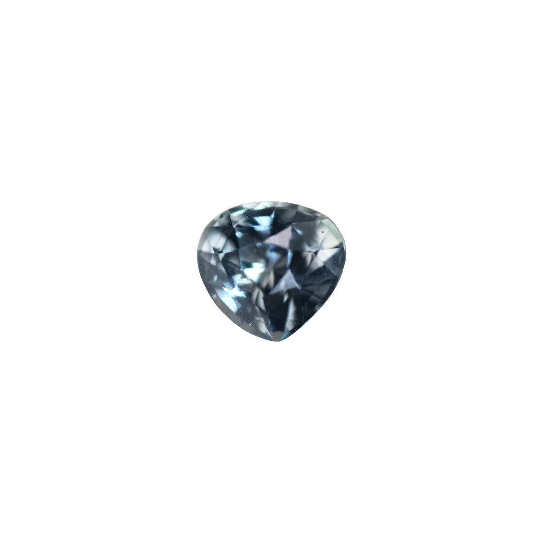 Green Sapphire 1.00ct Bluish Green Pear Natural