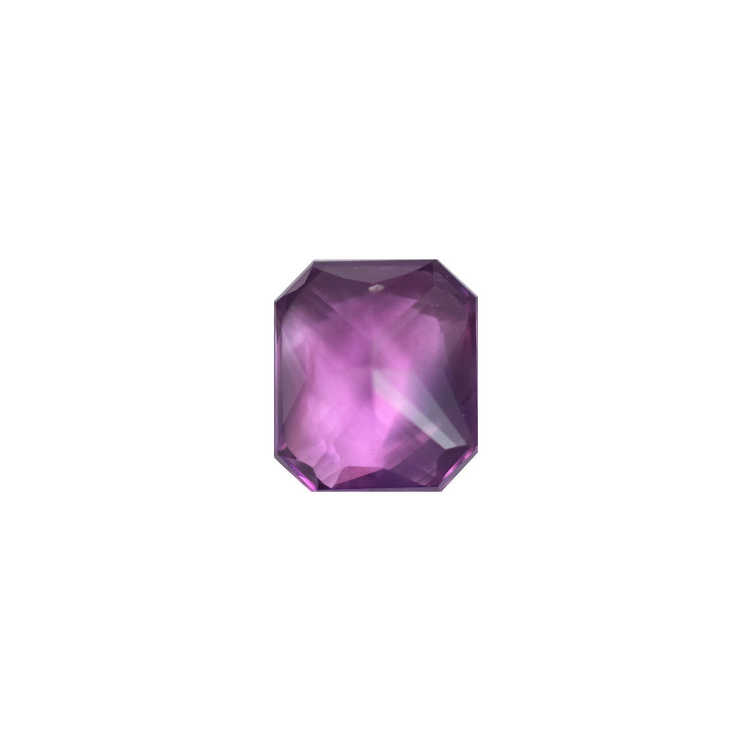 Violet Sapphire 1.04ct Violet Octagon Natural