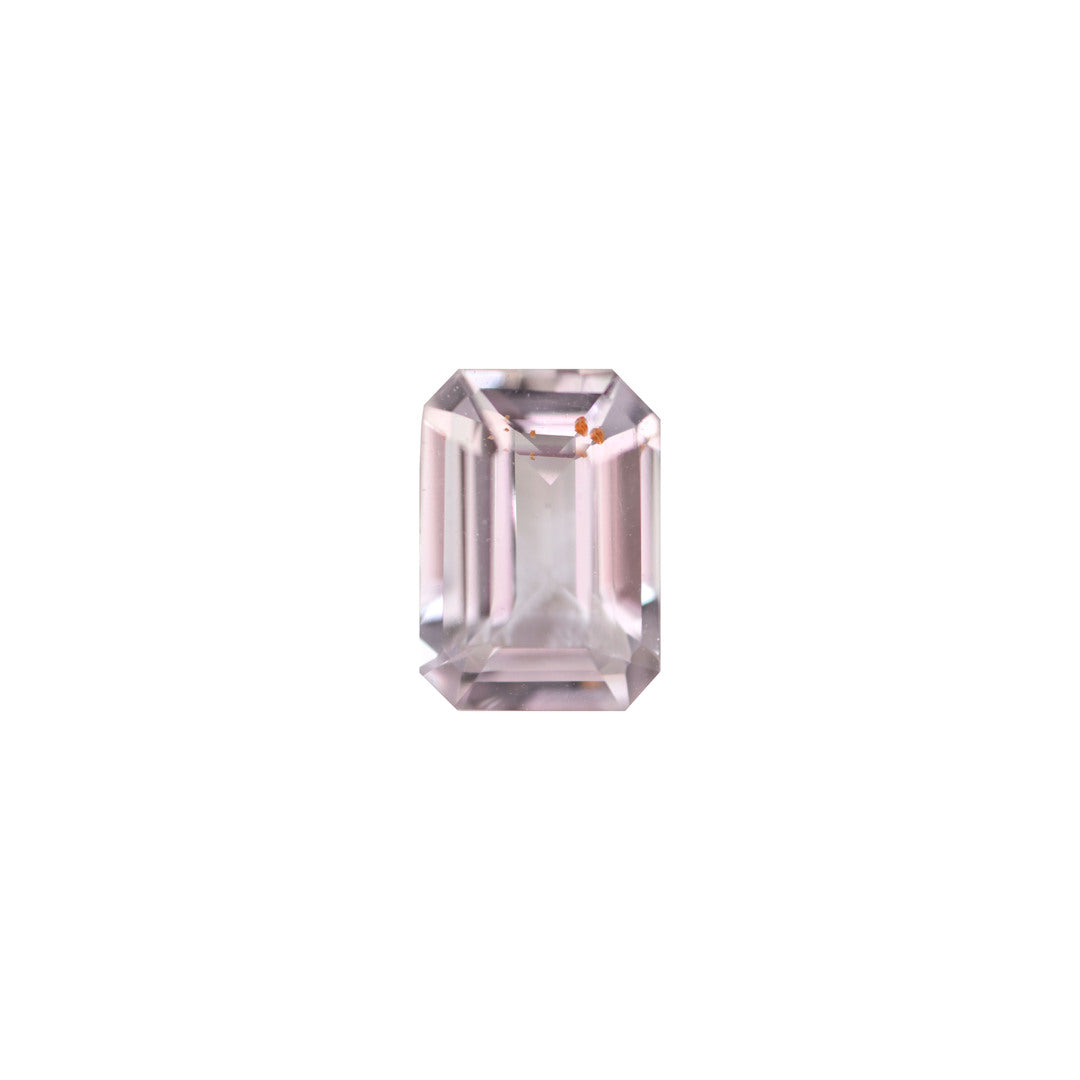 White Sapphire 1.09ct White Octagon Natural