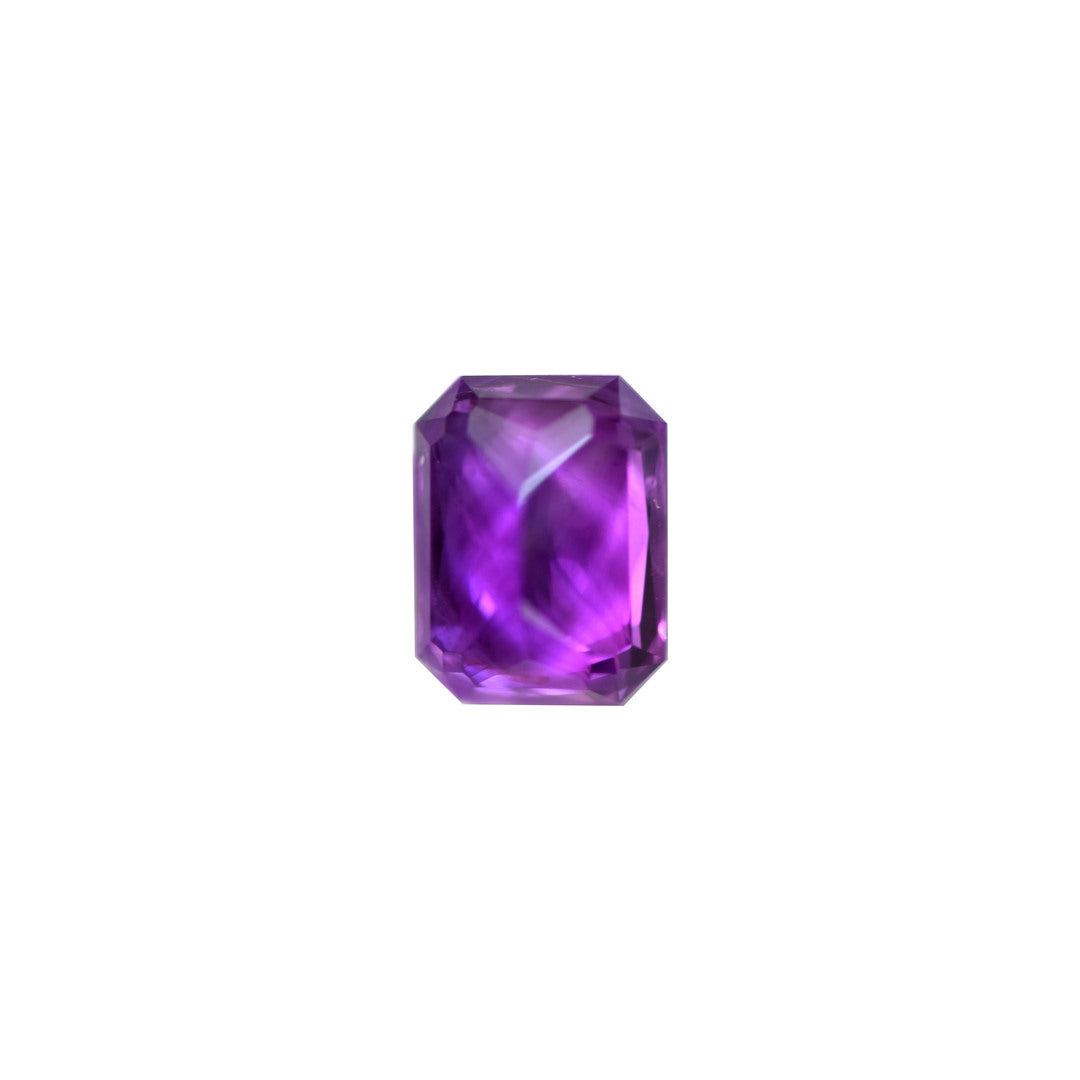 Purple Sapphire 2.29ct Vivid Purple Octagon Natural