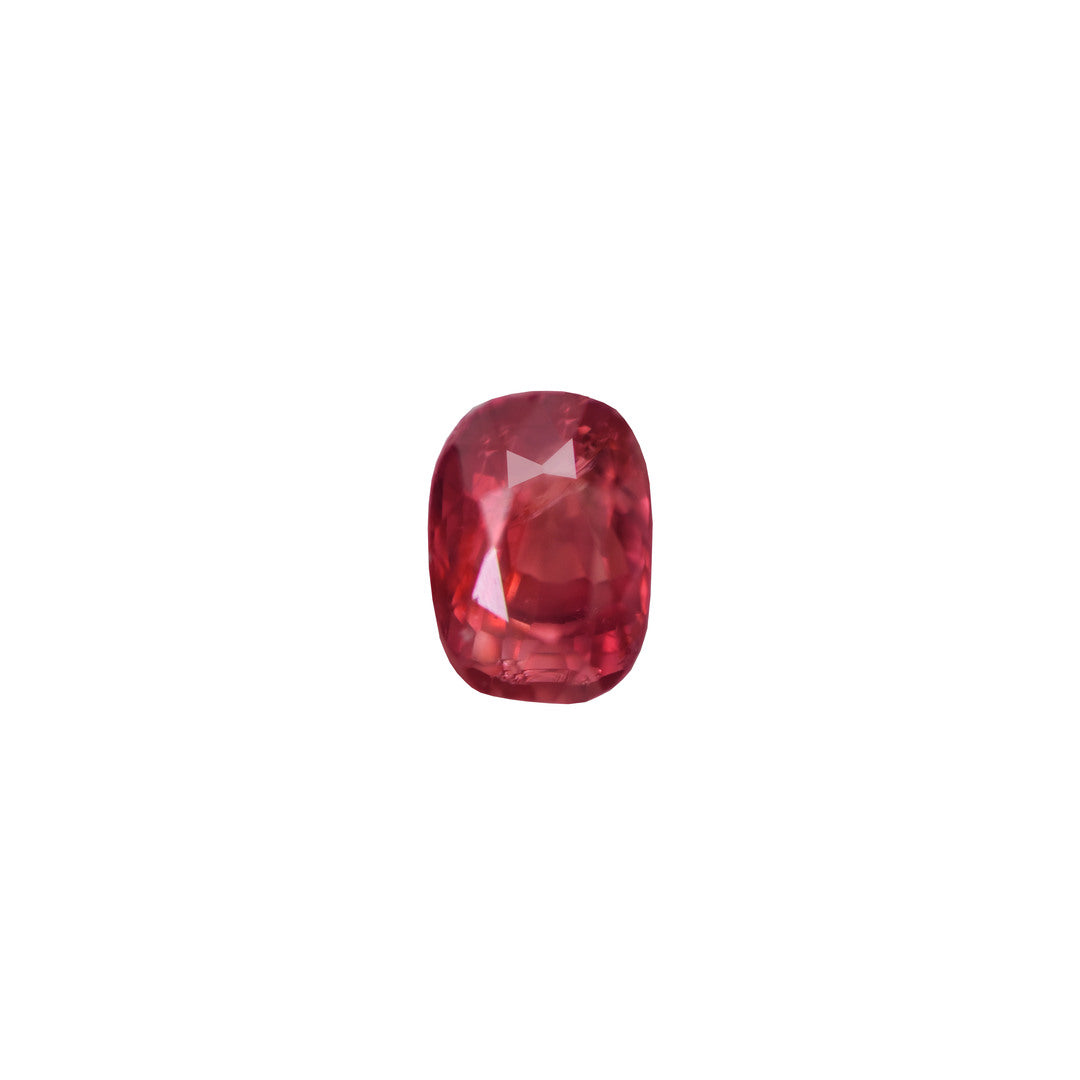 Padparadscha 1.07ct Pinkish Orange Cushion (Heated)