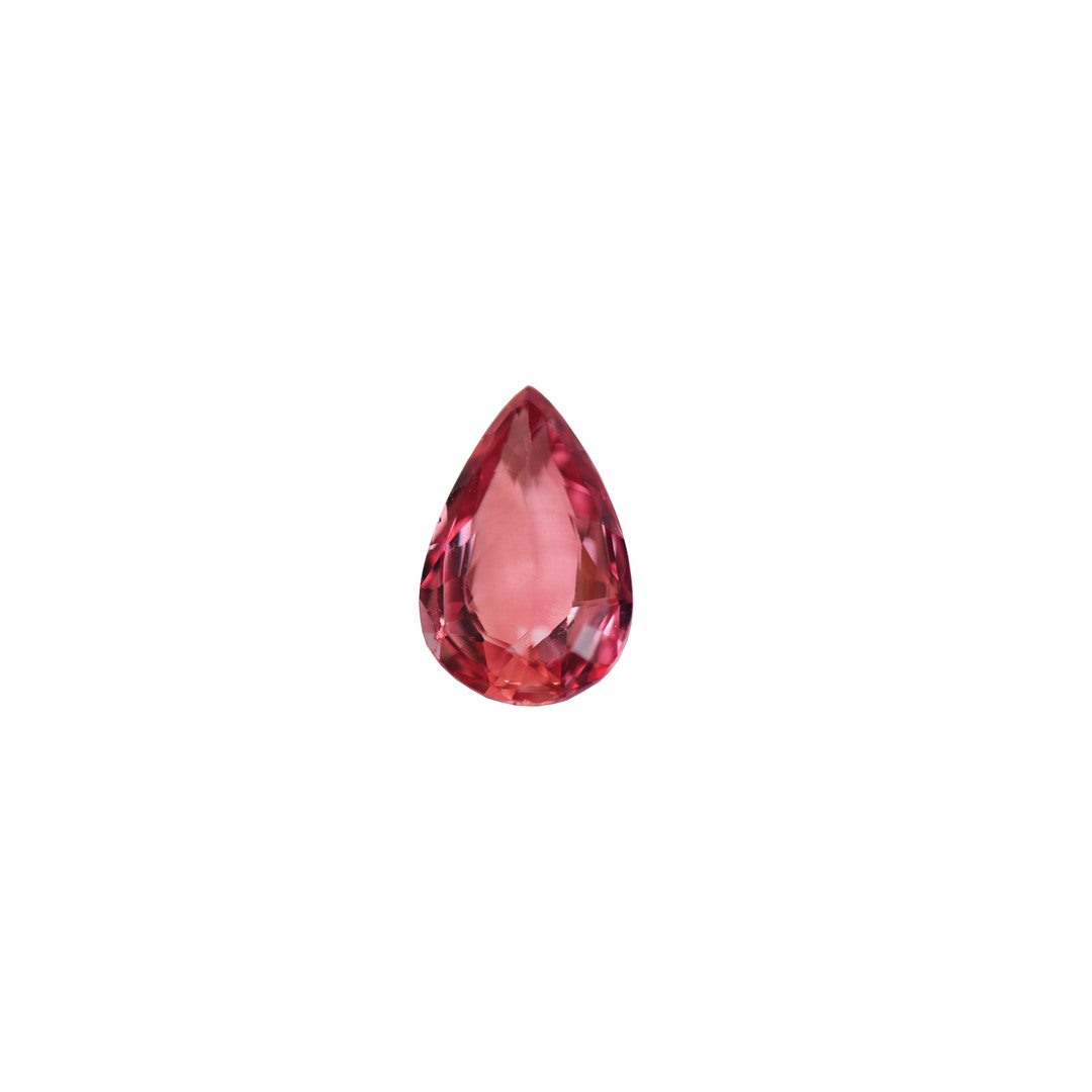 Padparadscha 1.03ct Orangish Pink Pear (Heated)
