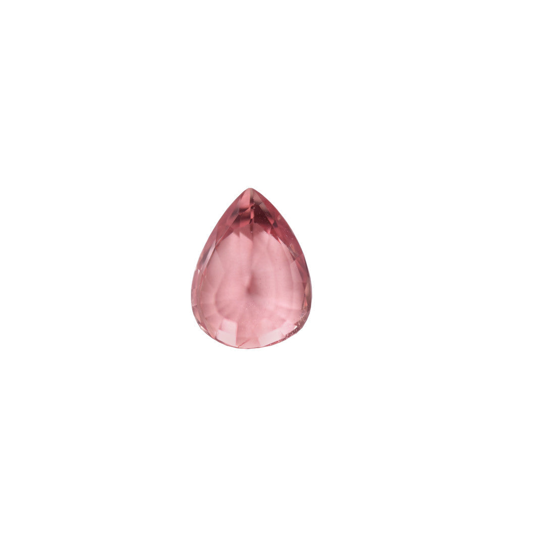 Padparadscha 1.17ct Pinkish Orange Pear (Heated)