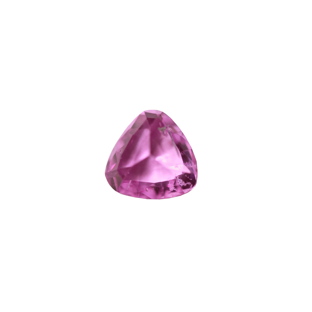 Pink Sapphire 0.74ct Vivid Pink Pear Heated