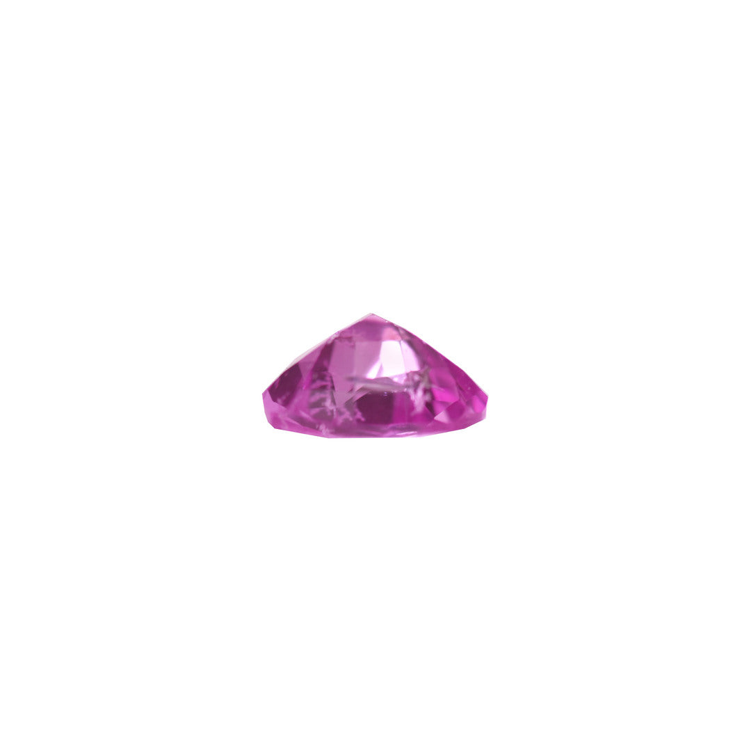 Pink Sapphire 0.74ct Vivid Pink Pear Heated