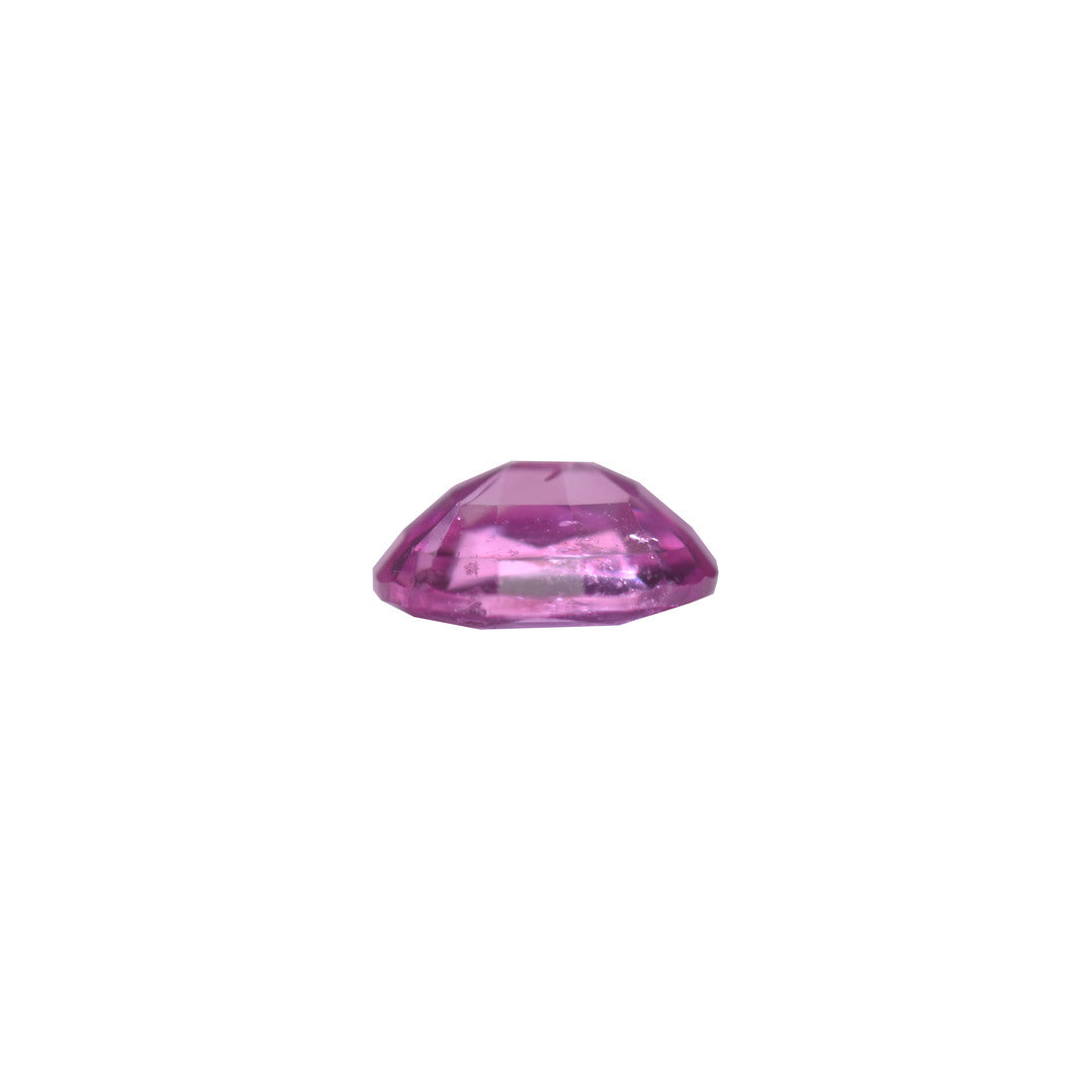 Pink Sapphire 1.18ct Vivid Pink Cushion Heated