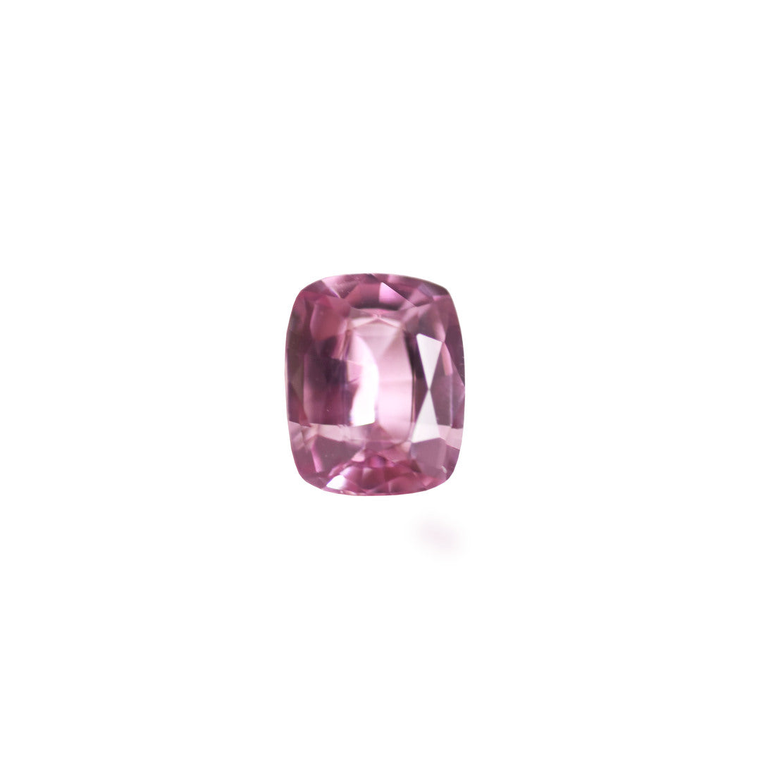 Pink Sapphire 1.10ct Pink Cushion Heated