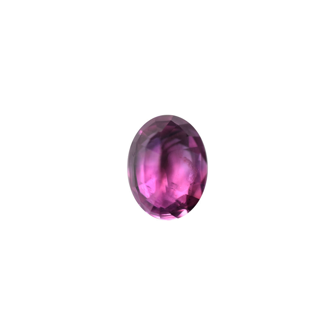Pink Sapphire 2.00ct Purplish Pink Oval Heated