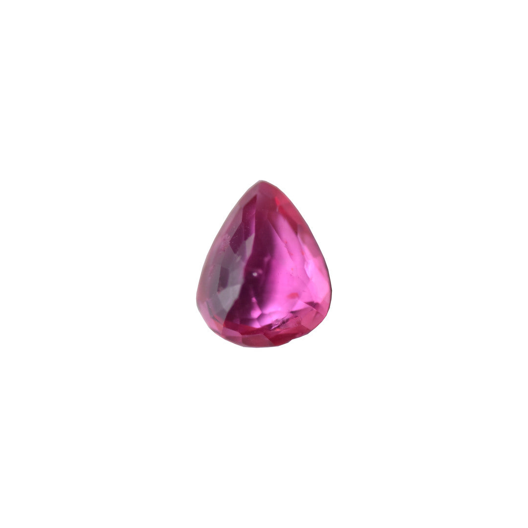 Pink Sapphire 1.02ct Vivid Pink Pear Natural