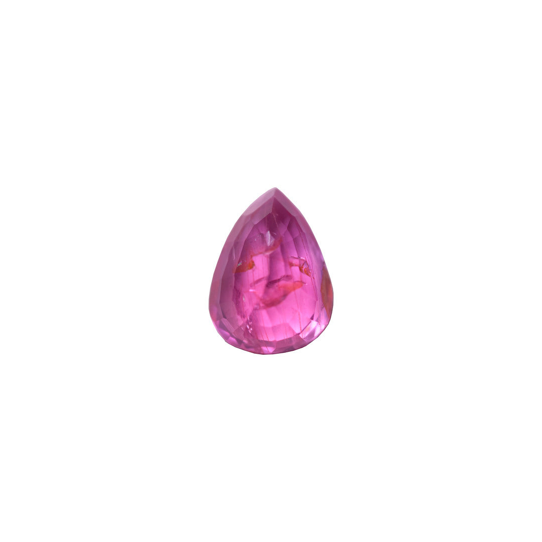 Pink Sapphire 1.53ct Pink Pear Natural