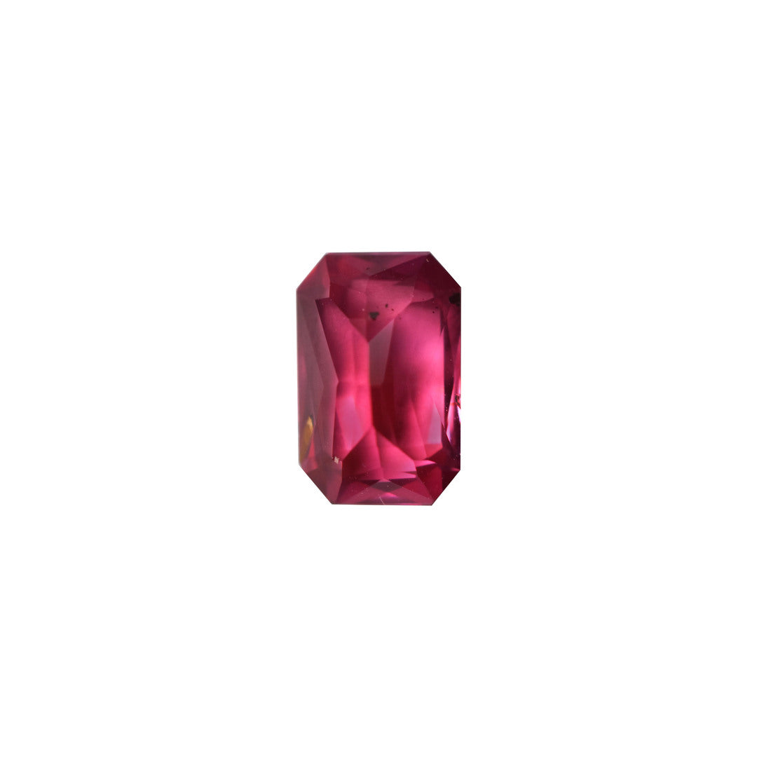 Ruby 1.24ct Pinkish Red Octagon Natural