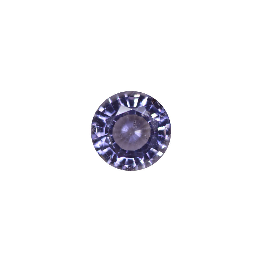 Spinel 1.00ct Vivid Violetish Blue Round EC