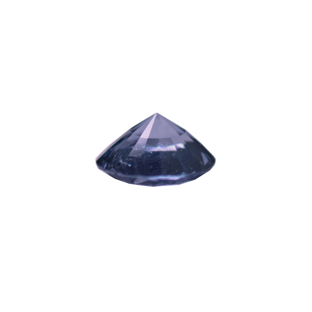 Spinel 1.00ct Vivid Violetish Blue Round EC