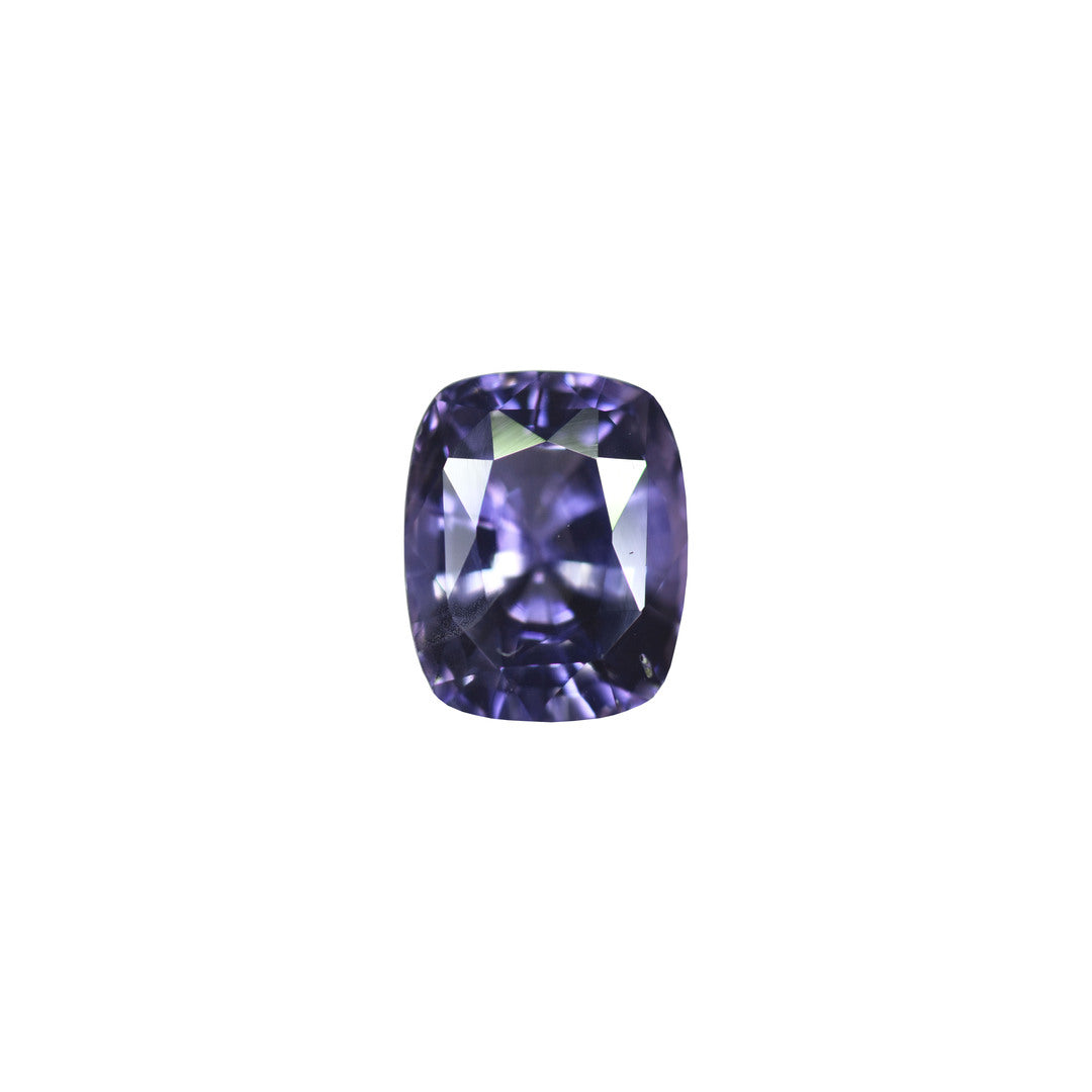 Spinel 2.55ct Violet Blue Cushion EC