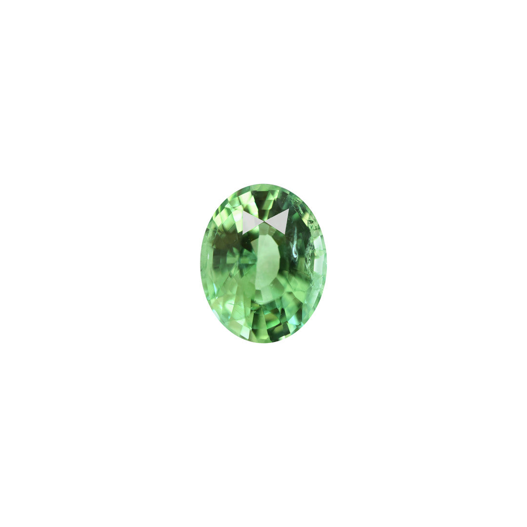 Grossular Garnet 3.10ct Green Oval EC