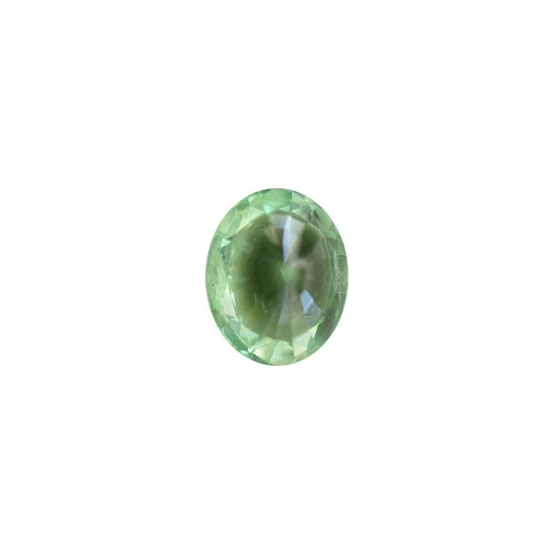Grossular Garnet 3.10ct Green Oval EC