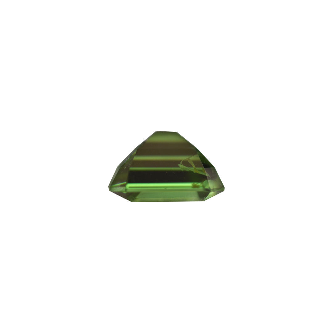 Zircon 4.09ct Green Octagon EC