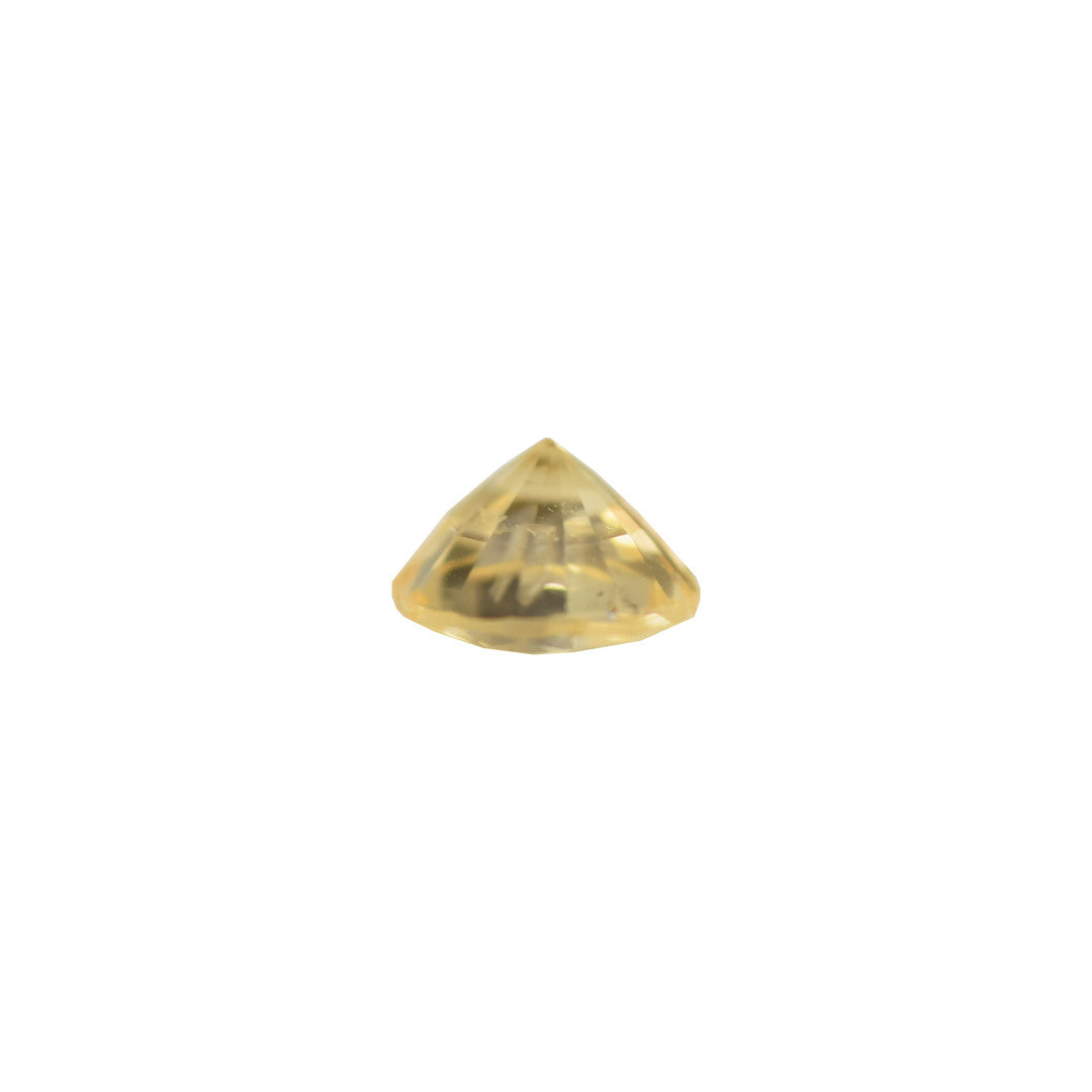 Yellow Sapphire 1.01ct Vivid Yellow Round Heated
