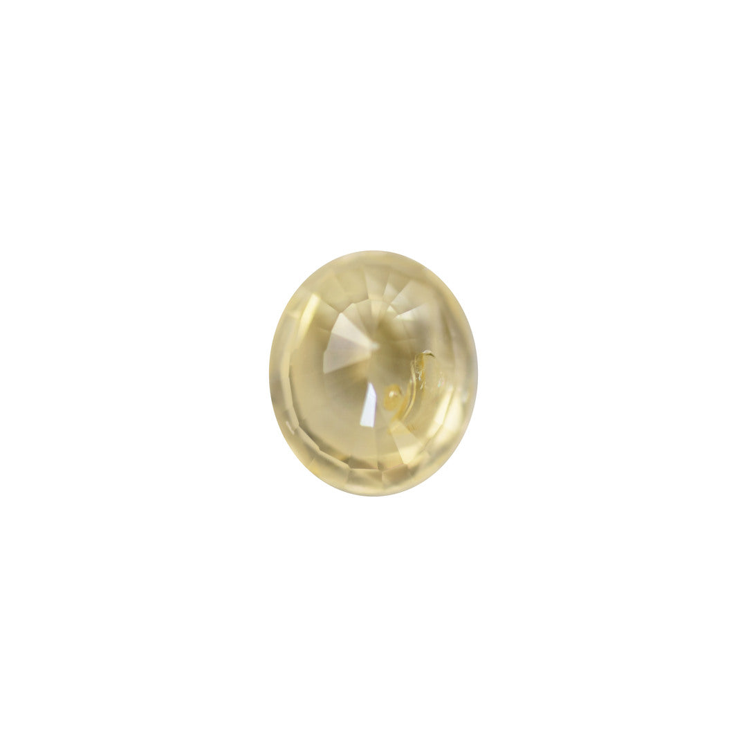 Yellow Sapphire 2.46ct Vivid Yellow Oval Heated