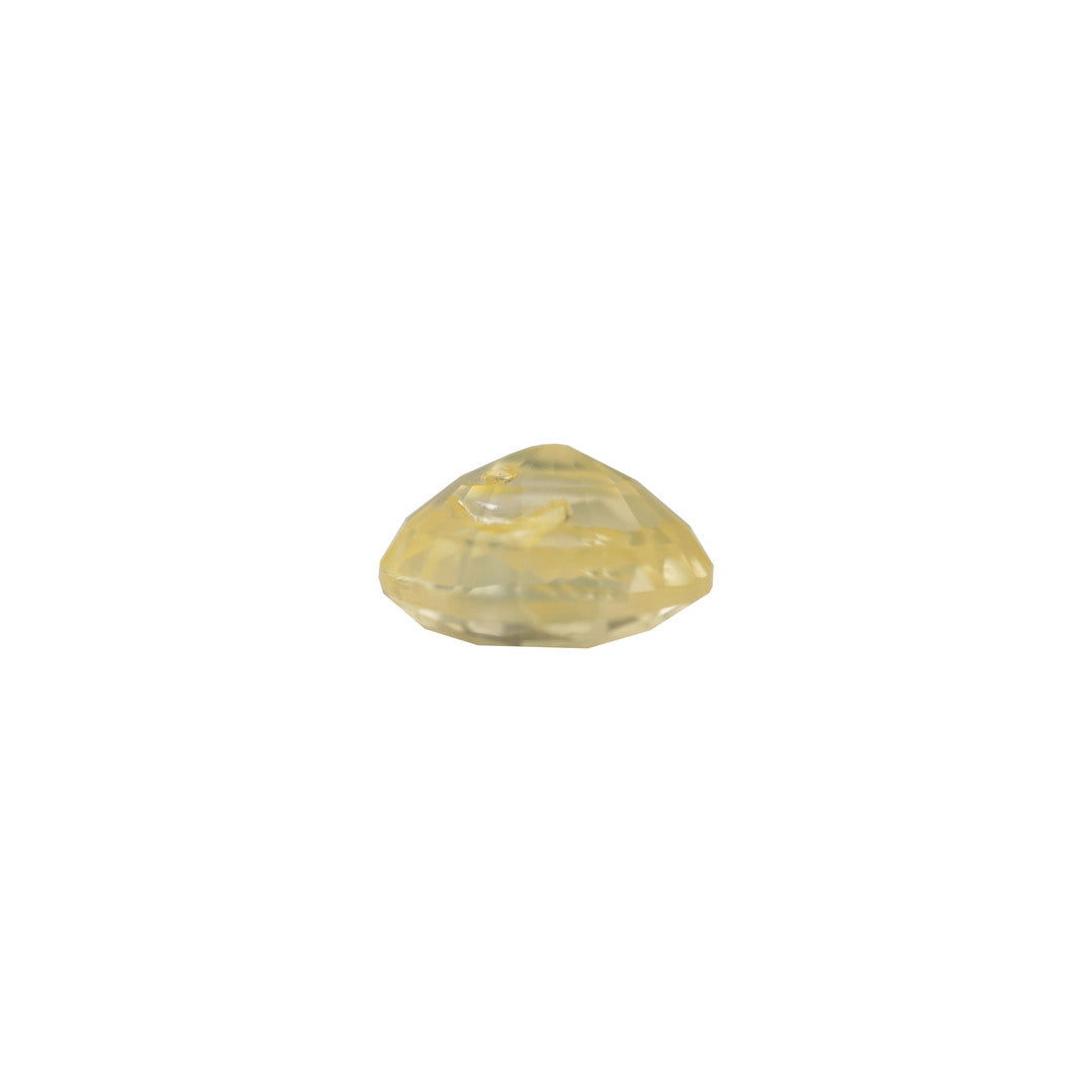 Yellow Sapphire 2.46ct Vivid Yellow Oval Heated
