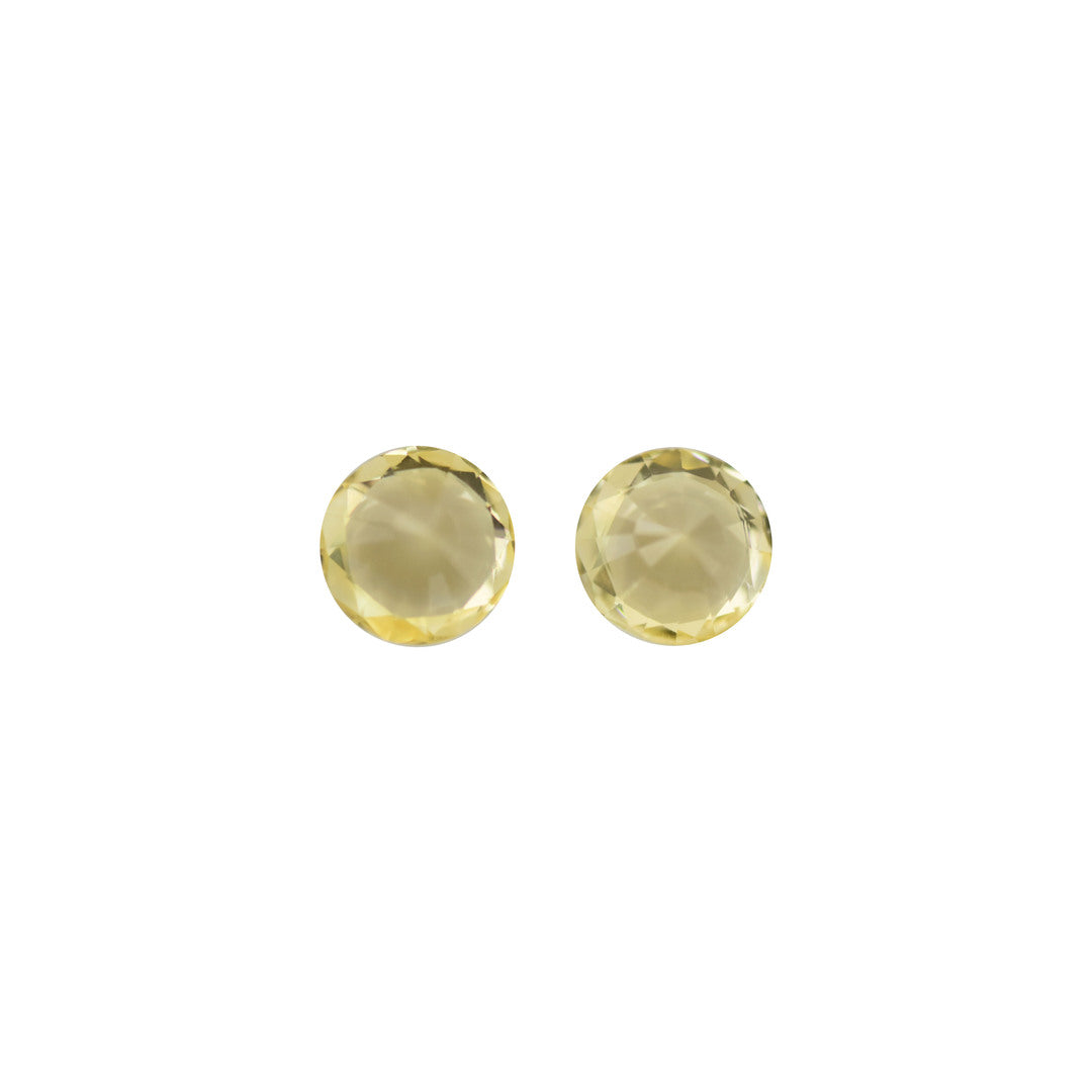 Yellow Sapphire 1.40ct Yellow Round Heated