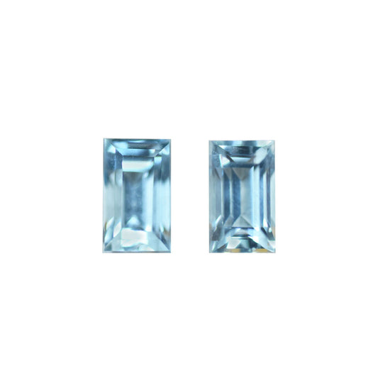 Aquamarine 2.16ct Greenish Blue Rectangle