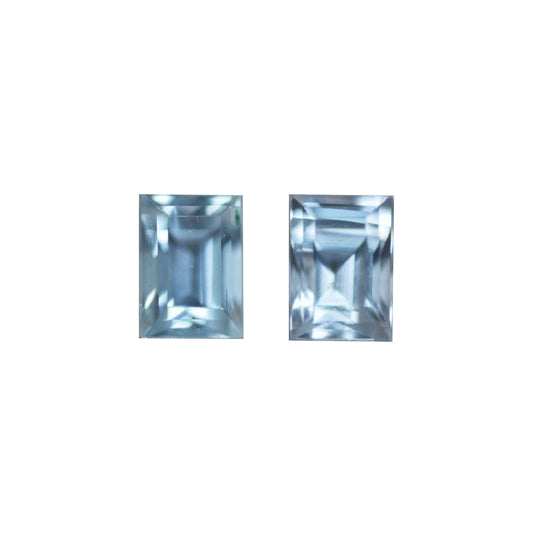 Aquamarine 1.12ct Greenish Blue Rectangle
