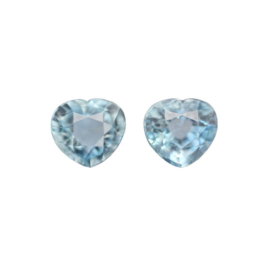 Aquamarine 7.50ct Greenish Blue Heart
