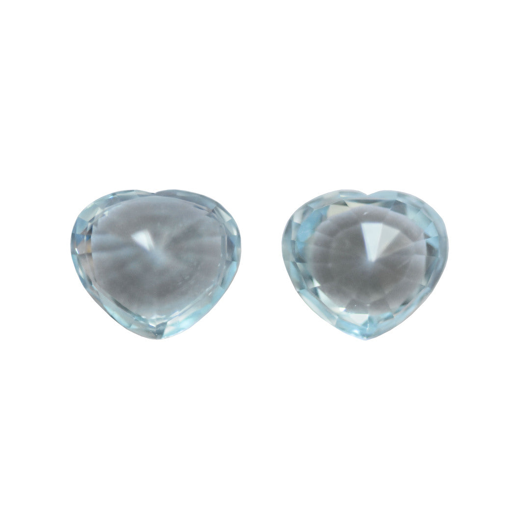Aquamarine 7.50ct Greenish Blue Heart