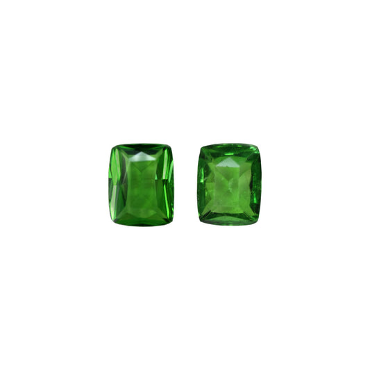 Tsavorite 1.43ct Green Cushion EC (Pair)