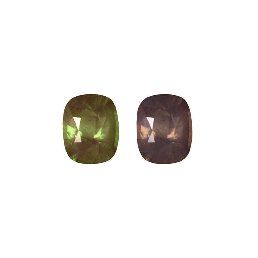 Alexandrite 1.85ct Green Red Cushion