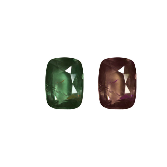 Alexandrite 1.73ct Green Red Cushion