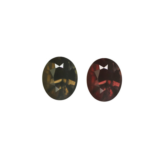 Alexandrite 0.62ct Green-Brownish Red Oval