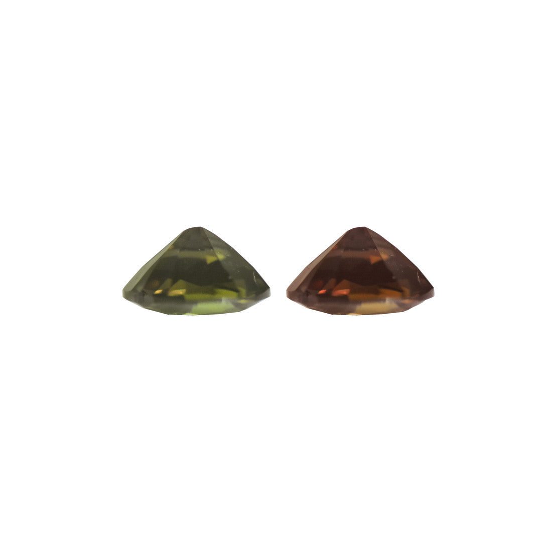 Alexandrite 0.62ct Green-Brownish Red Oval